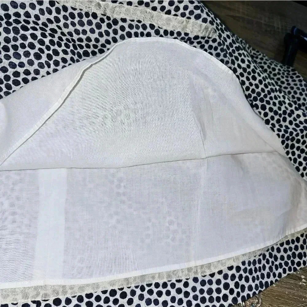 NWT J.CREW J CREW Cotton Strapless Dress w/ Pockets Fit & Flare Women's 10 or L - Picture 6 of 11